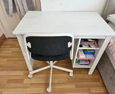 IKEA Desk and Swivel Chair