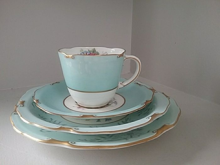 Four Piece Set of Royal Crown Derby Coffee set