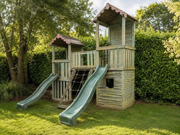 Kids garden play