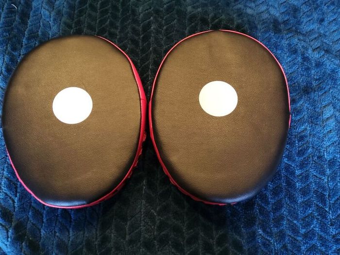 Boxing glove and pad bundle