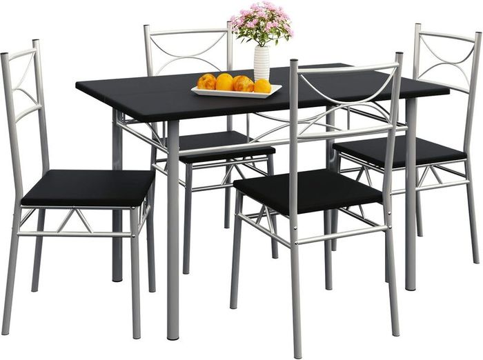 Dining table and 4 chairs