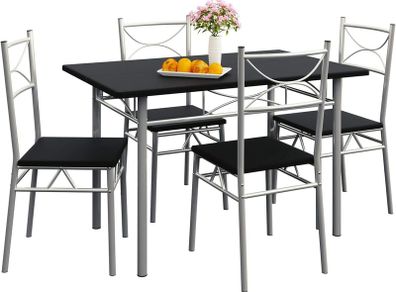 Dining table and chairs