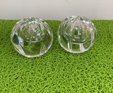 Cavan Crystal Pair of Paperweights