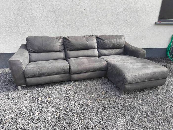 Grey Chaise Couch