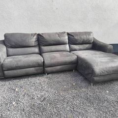 Grey Chaise Couch