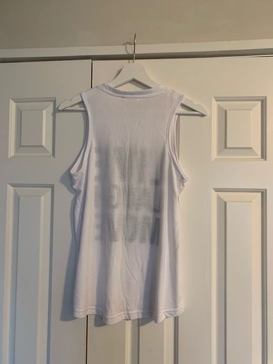 Goodmove White Live Laugh Move Sports Top