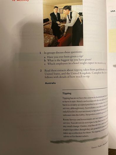 English for the hotel and hospitality tourist industry student bo
