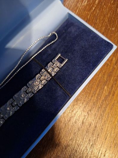 Newbridge Silver Butterfly Watch - This is a gift that was never worn so it should be passed on to somebody who will wear it and enjoy it, as it a stunning little watch with beautifull butterfly diamond detailing on the straying. It has just had a new bat
