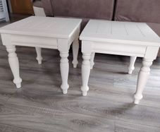 2x Wooden coffee table/side table