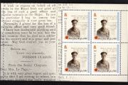 2014 Guernsey Stories from the Great War (I) 54p Major George Le Page Commemorative Stamp Booklet Pane Mint Never Hinged (MNH)