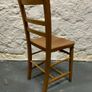 Set of 4 Vintage Elm Dining Chairs. Image 7