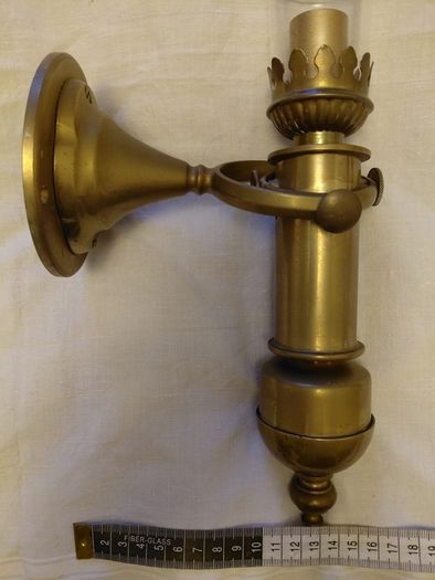 vintage Marine boat lamp with swing