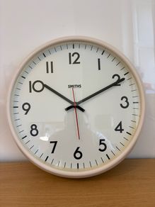 Vintage Retro Smiths large electric factory school clock c1960
