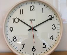 Vintage Retro Smiths large electric factory school clock c1960