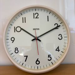 Vintage Retro Smiths large electric factory school clock c1960