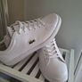 White Trainers Lacoste Image 7