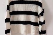 SHEIN Frenchy Striped Pattern Jumper Size S