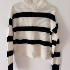 SHEIN Frenchy Striped Pattern Jumper Size S