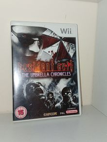 Nintendo Wii Resident Evil Umbrella Chronicles -no Booklet