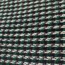 Green & navy Tweed Style Fabric Image 2