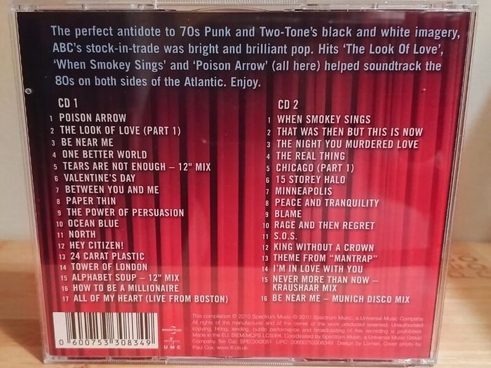 ABC All of my Heart The Collection 2 CD Album
