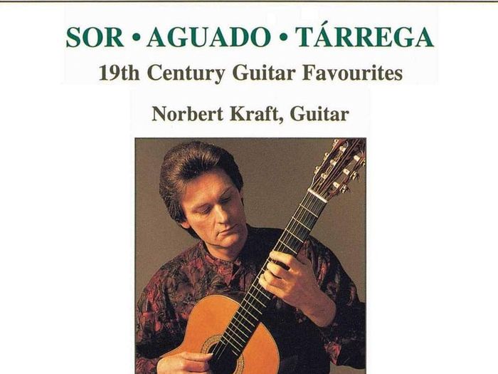 Norbert Kraft. 19th Century Guitar Favourites. CD. Free Postage!