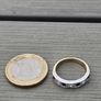 Vintage 9ct Gold Sapphire Eternity Ring Image 5