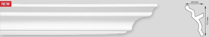 LED Coving Moulding L130  24m 12 Lengths