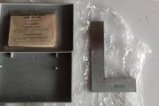 USSR UP 160 Class 2 Precision Engineer's Inspection Square NOS w/ Case &amp; Manual