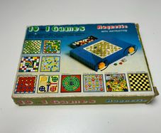 Vintage 10 in 1 magnetic travel game