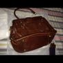 Prada Dear Skin Leather Satchel with Dragon Buckle Image 8
