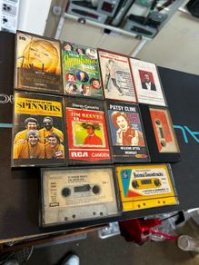 10 vintage Cassettes 1980 s popular & Rare