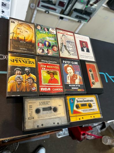 10 vintage Cassettes 1980 s popular & Rare