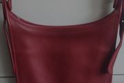 Pristine Vintage Coach Janice Legacy 9950  Red GloveTanned Leather bag / handbag