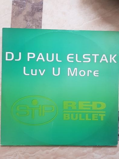 DJ Paul Elstak 12" - Luv U More