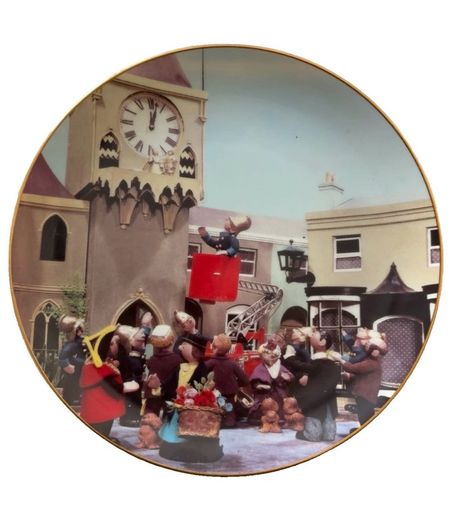 BBC Golden Age of Television Porcelain collector plates