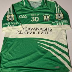 Wolfe Tones GAA Shannon (Match Worn) O'Neills Hurling Jersey (Adult Small) FREE POST