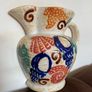 Moorland Pottery Rare Kate Malone Wall Mounted Sponge ware Jug Image 4
