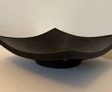 Decorative wooden bowl