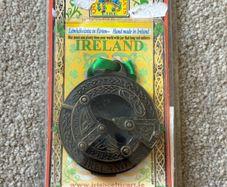 Tara Brooch ornament handmade of cold cast bronze by Irish Celtic Art Studio