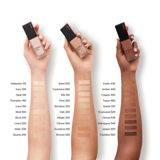 Shiseido Synchro Skin Self-Refreshing Foundation 10ml Testers