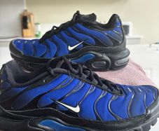 Nike Air Max Plus Premium Black Racer Blue