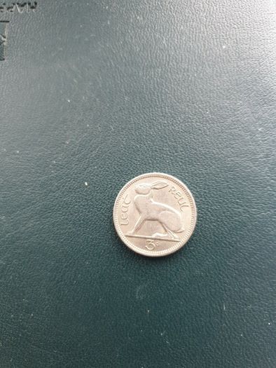 1966 Irish Threepence