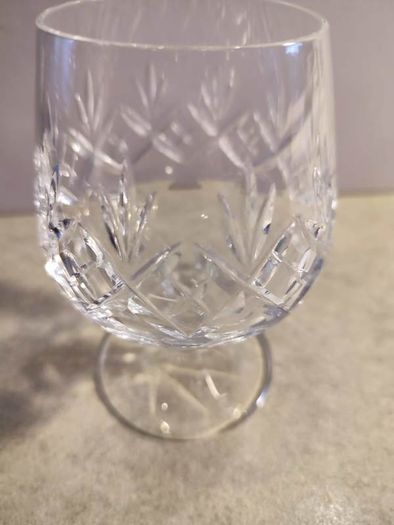 Crystal Brandy Glass No Stamp.