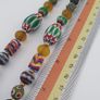 Vintage Venetian African Style Mix Glass Beads Necklace Image 8