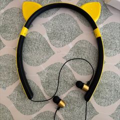 Cat Year Wireless Headphones Yellow