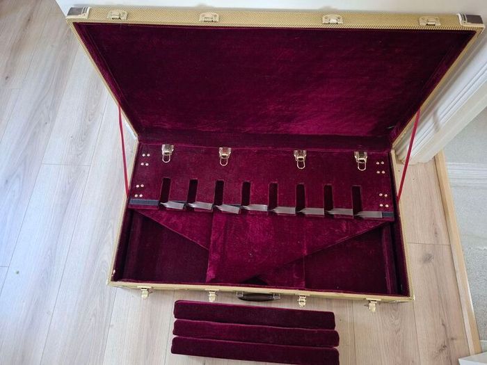 Vintage Tweed 8-Guitar Hard Case Gear4music Second Hand