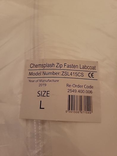disposable labcoat