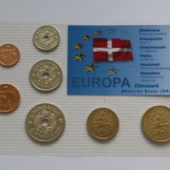 Denmark Brilliant Uncirculated coins collectors set