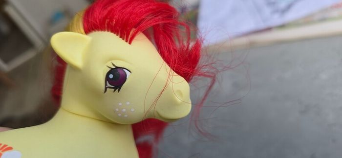 Mammy and Son Custom Sunburst Mountain Boy Ponies using MLP G1 Base My Little Pony